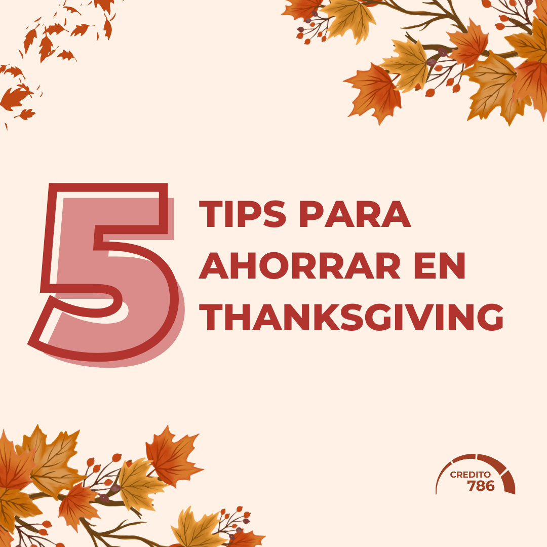 Thanksgiving: 5 Tips para ahorrar